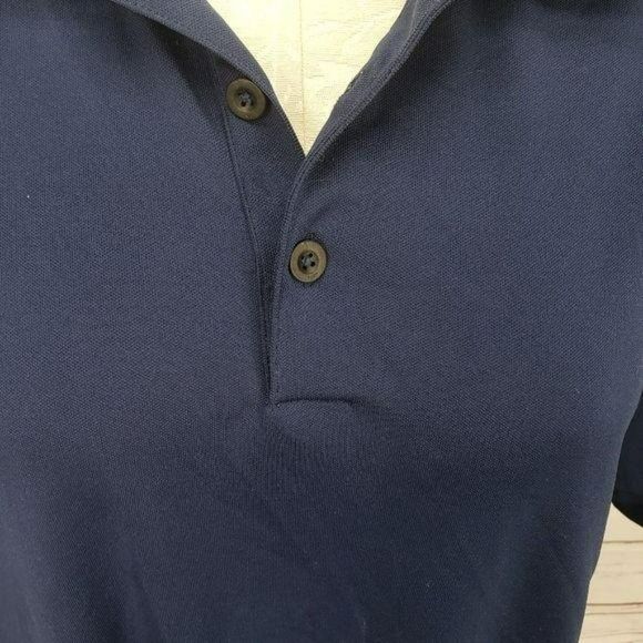Nike Golf Men’s Dri Fit Navy Polo Short Sleeve Shirt Size Medium - Picture 4 of 9